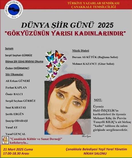 21 Mart Dünya Şiir Günü 2025 Etkinlikleri