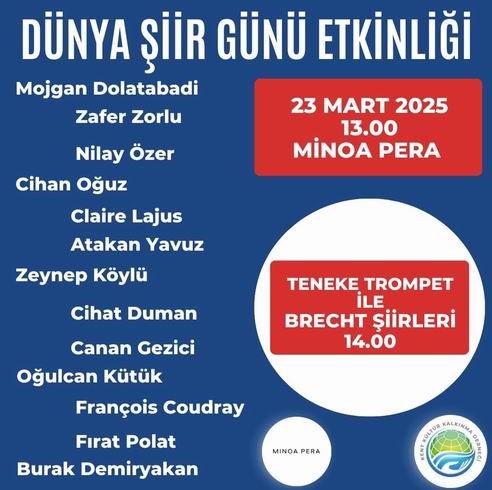21 Mart Dünya Şiir Günü 2025 Etkinlikleri