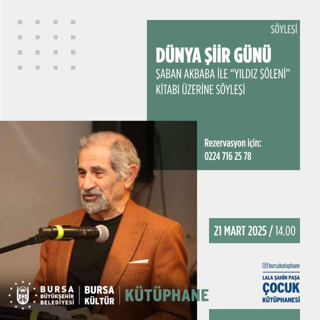 21 Mart Dünya Şiir Günü 2025 Etkinlikleri