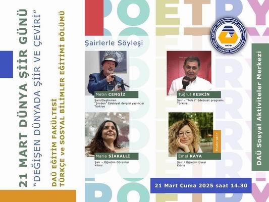 21 Mart Dünya Şiir Günü 2025 Etkinlikleri