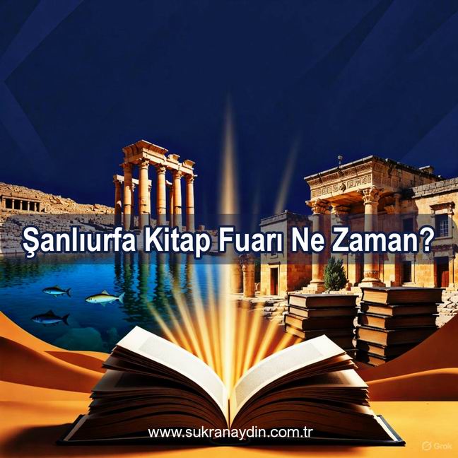 Şanlıurfa Kitap Fuarı Ne Zaman? Detaylar Açıklandı